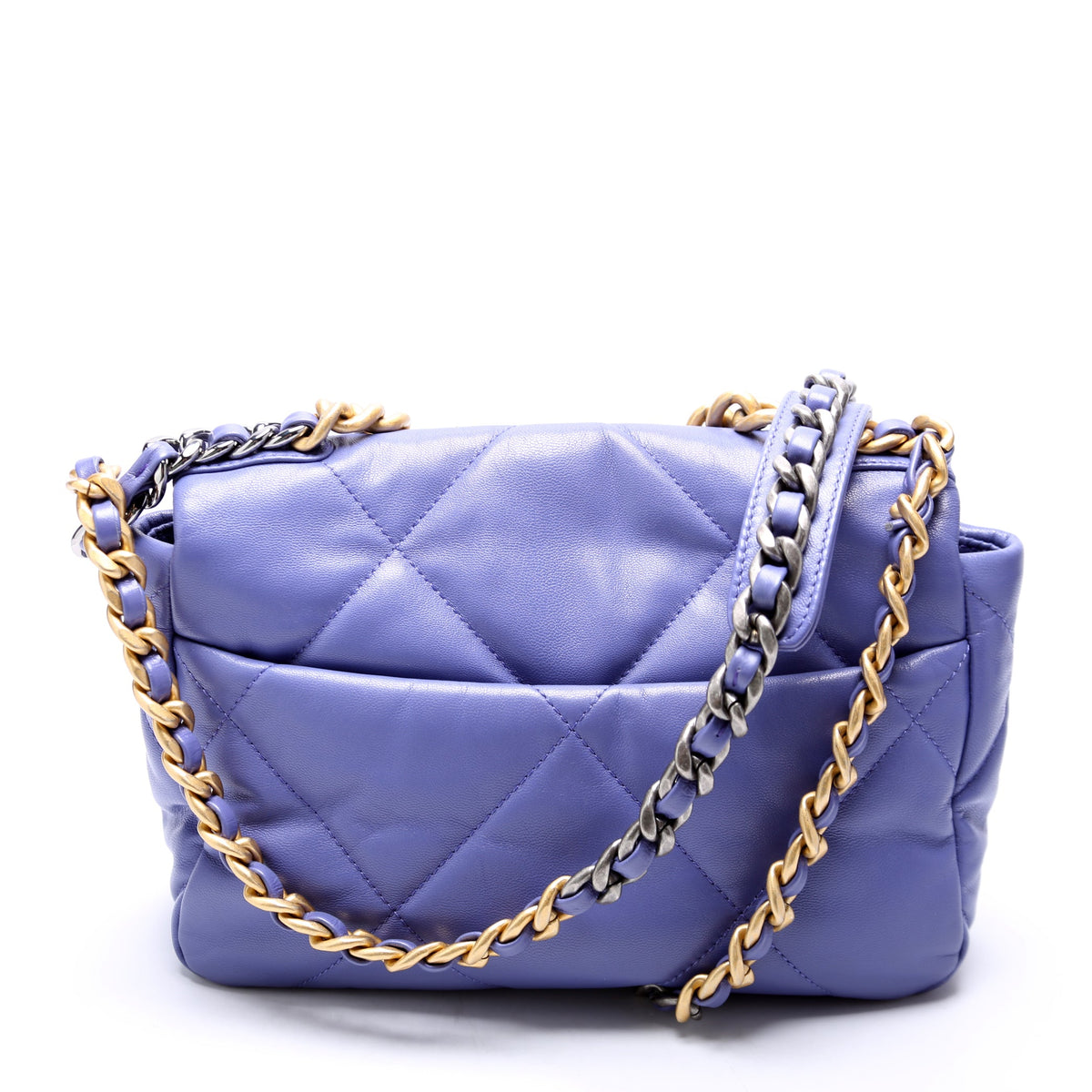 Chanel Quilted Goatskin 19 Medium Flap 30M