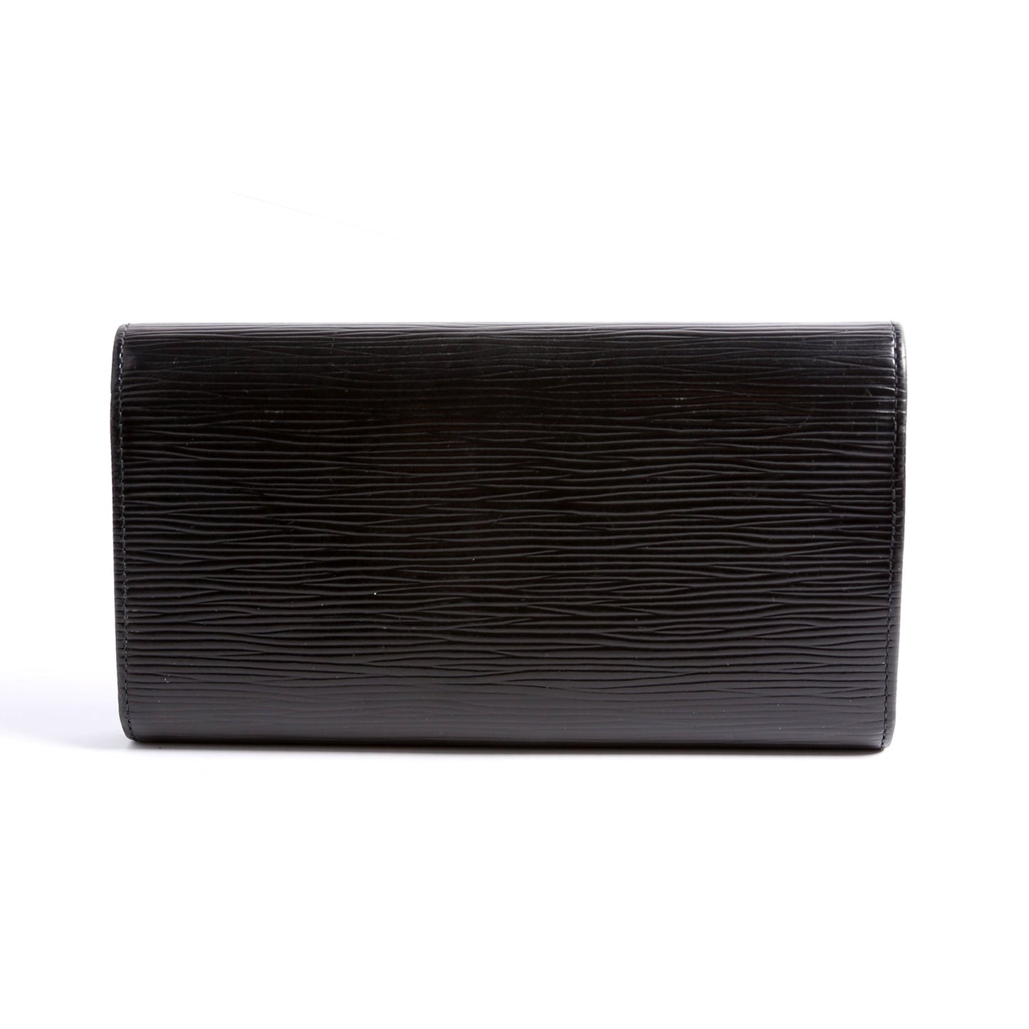 Louis-Vuitton Porte Tresor International Wallet Epi Black