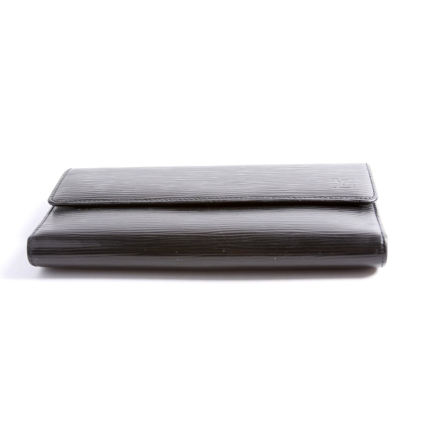 Louis-Vuitton Porte Tresor International Wallet Epi Black
