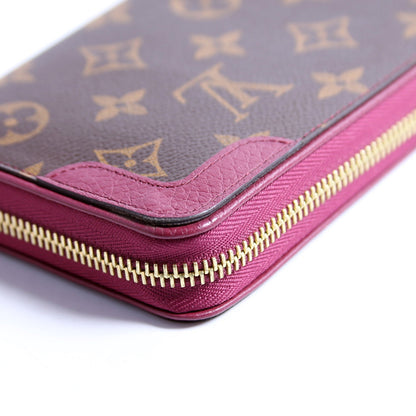 Zippy Wallet Retiro Monogram Plum