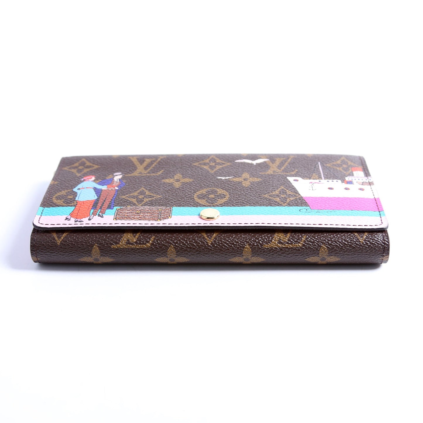 Sarah Wallet 2016 Xmas Animation Monogram Multicolor
