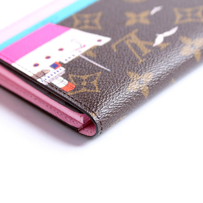 Sarah Wallet 2016 Xmas Animation Monogram Multicolor