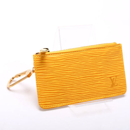 Louis-Vuitton Pochette Cles Epi Yellow