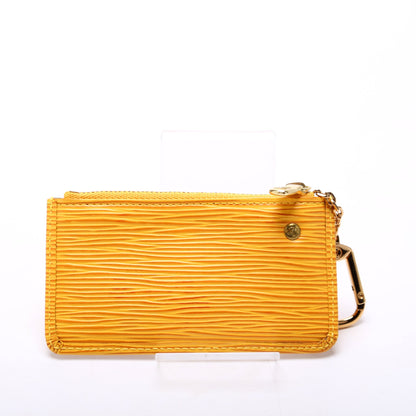 Louis-Vuitton Pochette Cles Epi Yellow