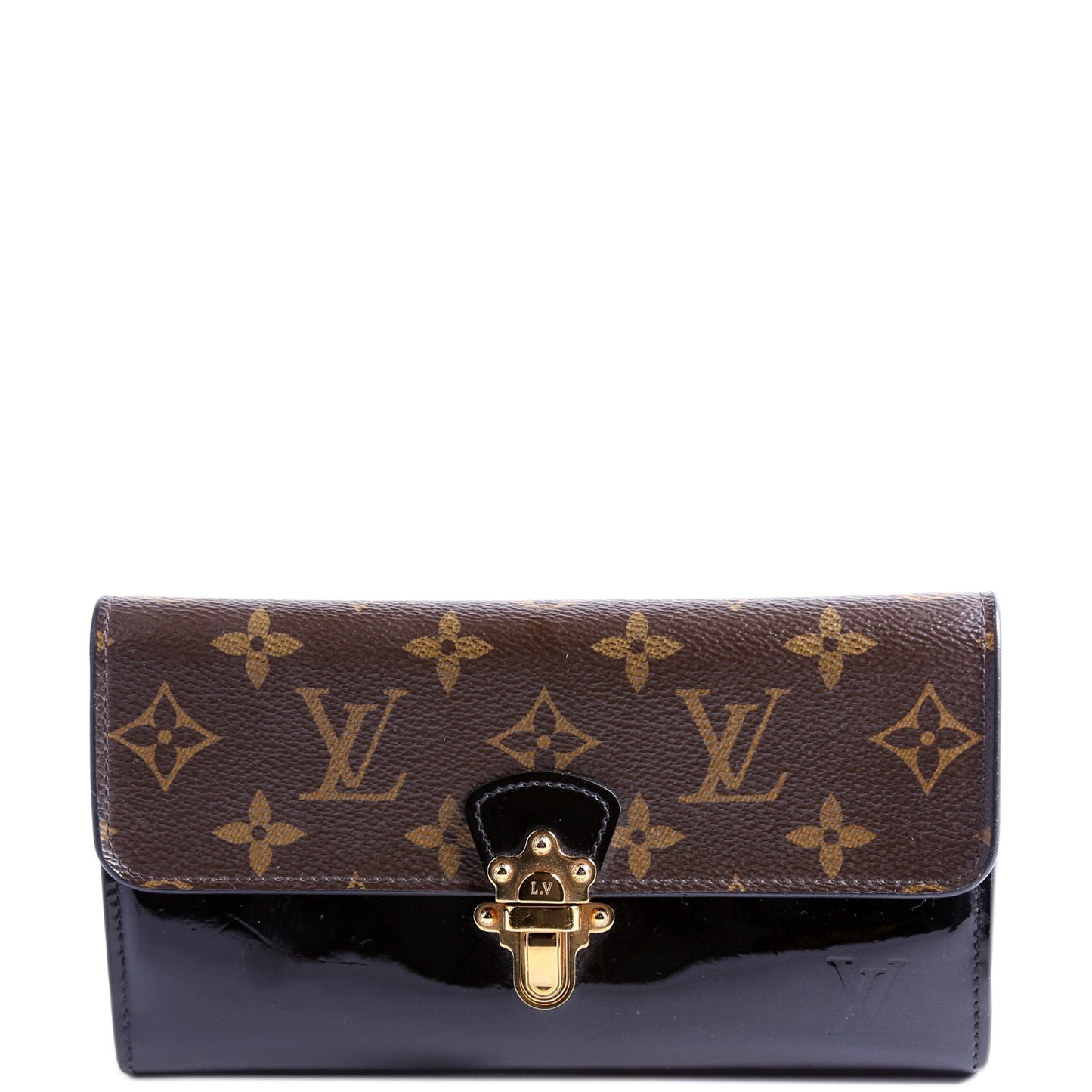 Cherrywood Long Wallet Black