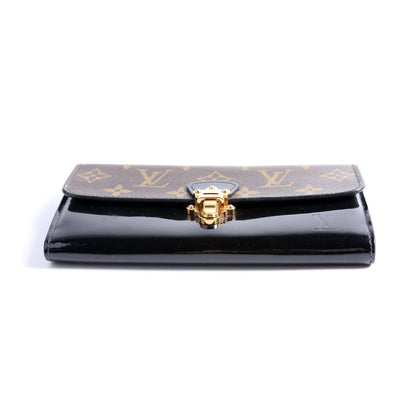 Cherrywood Long Wallet Black