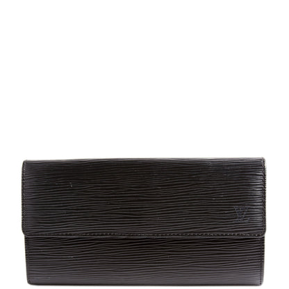 Sarah Wallet Epi Black