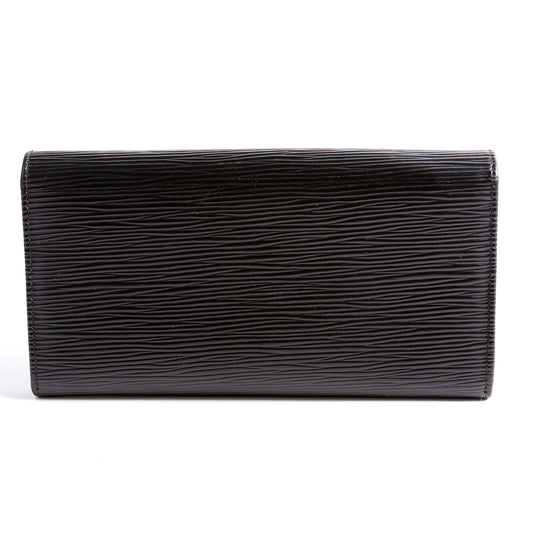 Sarah Wallet Epi Black