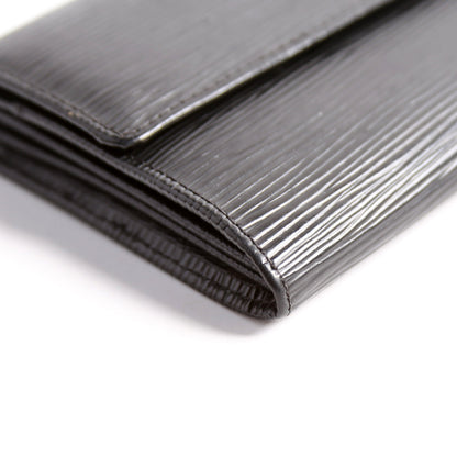 Sarah Wallet Epi Black