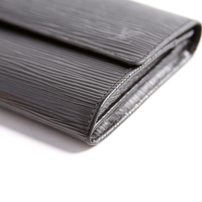 Sarah Wallet Epi Black