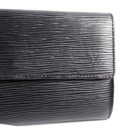 Sarah Wallet Epi Black