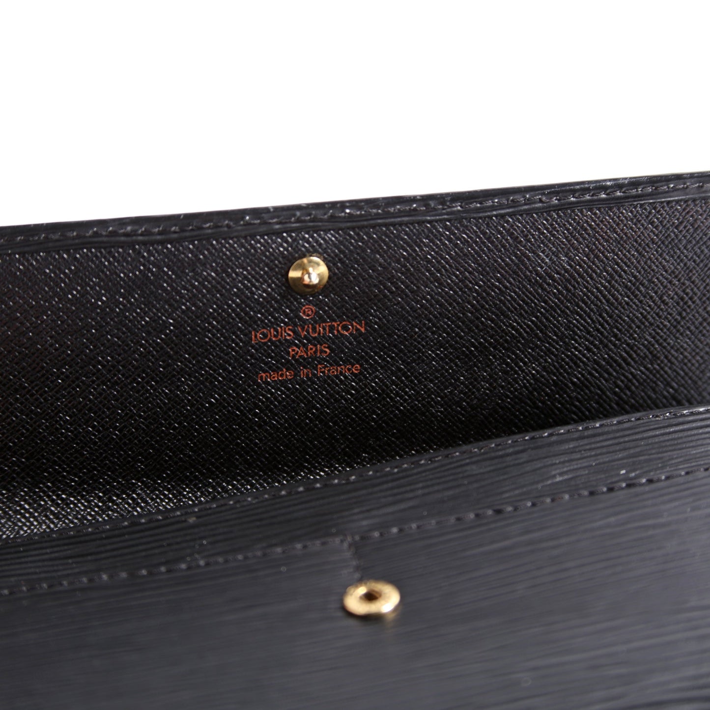 Sarah Wallet Epi Black