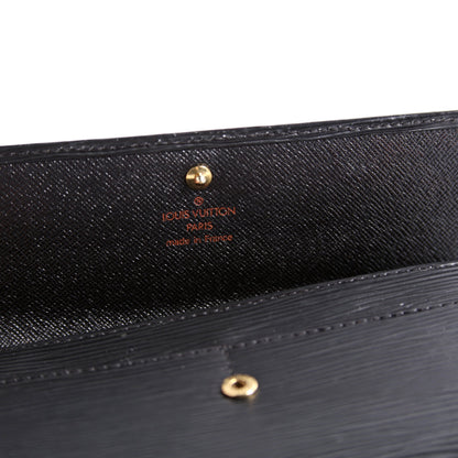 Sarah Wallet Epi Black