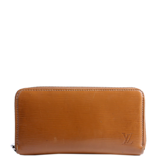 Louis-Vuitton Zippy Wallet Epi Brown