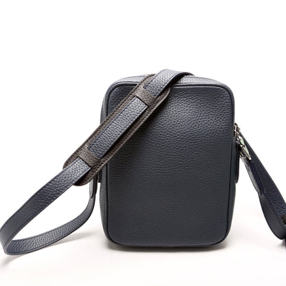 Danube Slim Taurillon Leather Blue