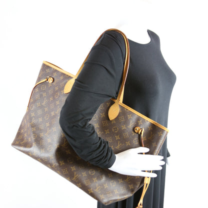 Louis-Vuitton Neverfull With Wallet GM Monogram