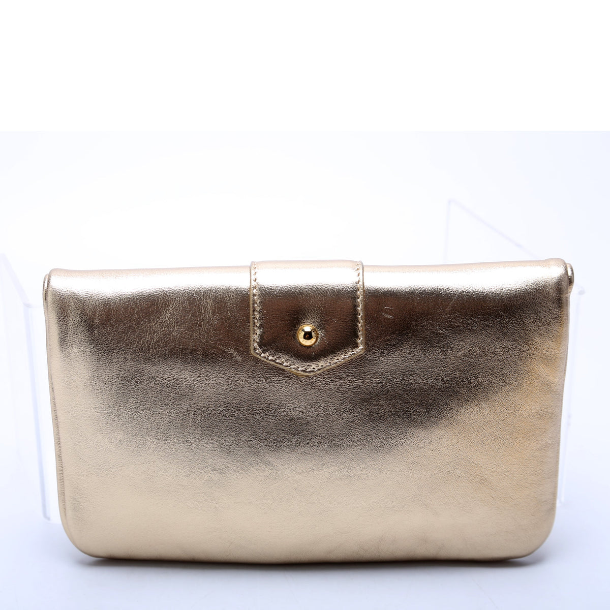 Sophia Coppola Slim Clutch MM Gold