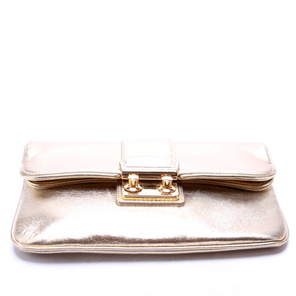 Sophia Coppola Slim Clutch MM Gold