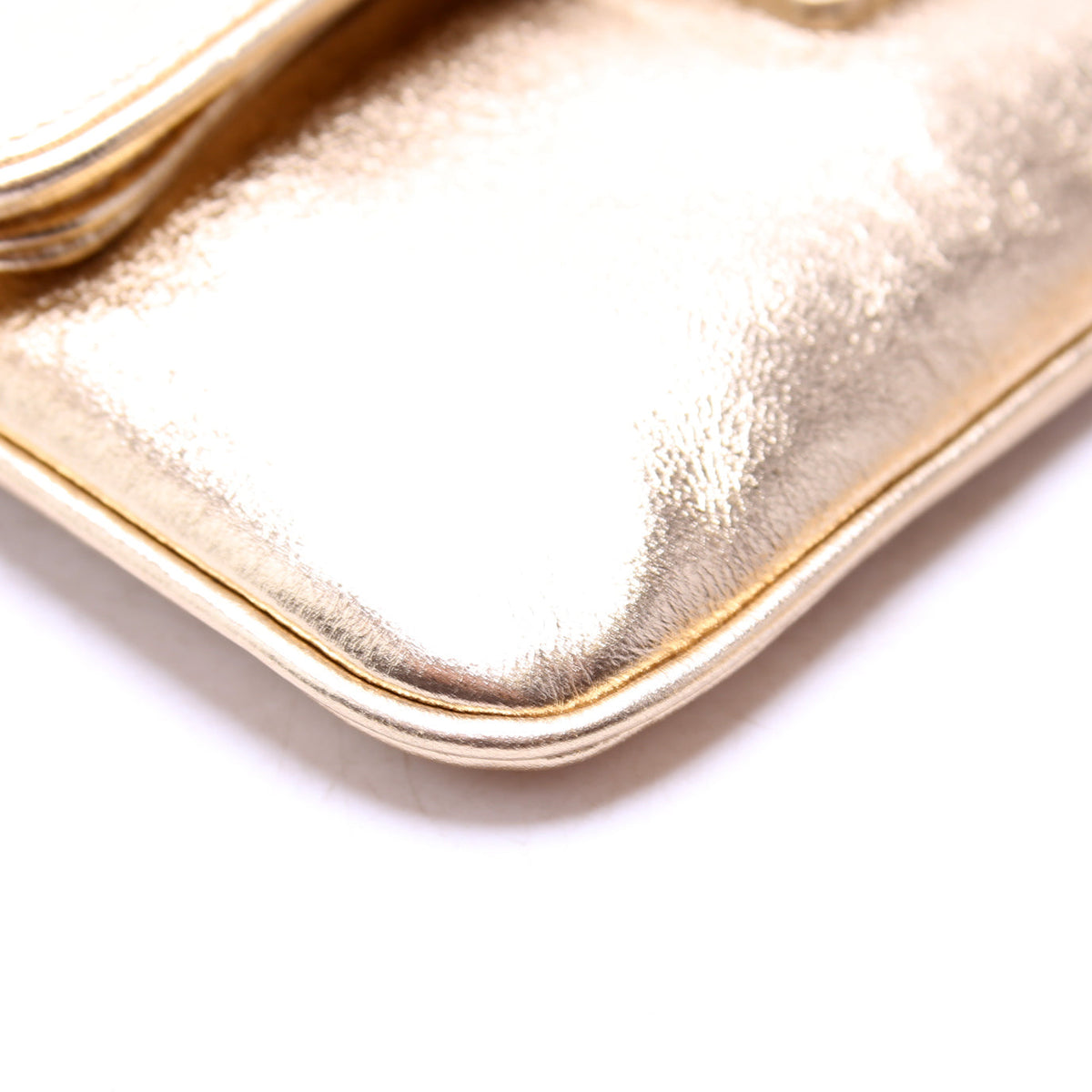 Sophia Coppola Slim Clutch MM Gold