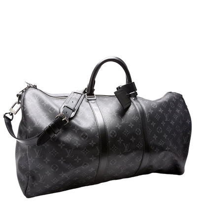 Keepall 55 Eclipse Bandouliere Black