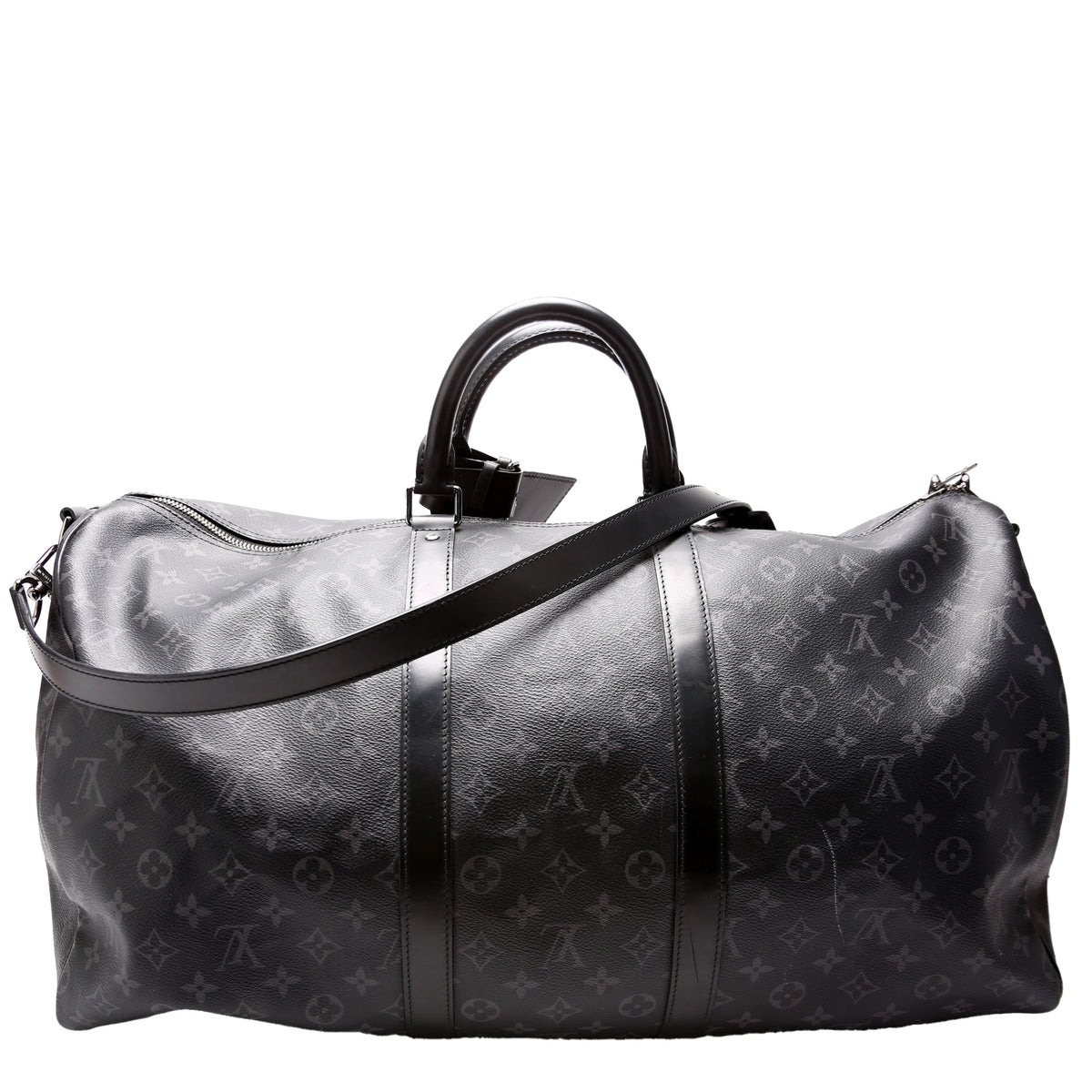 Keepall 55 Eclipse Bandouliere Black