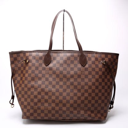 Neverfull with Wallet GM Damier Ebene