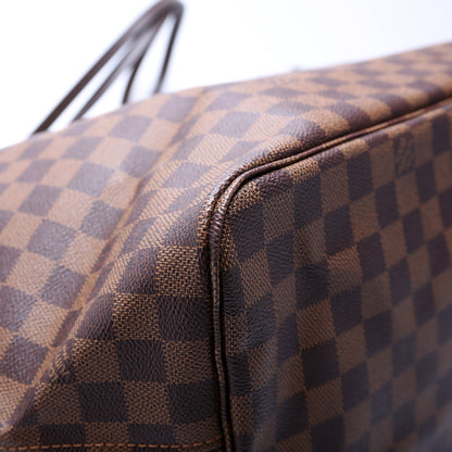 Neverfull with Wallet GM Damier Ebene