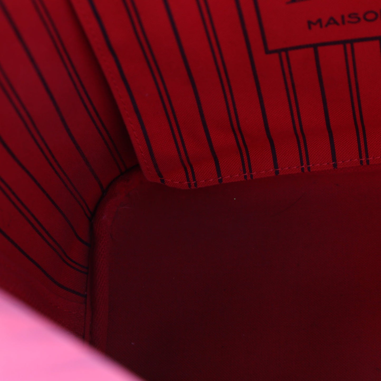 Neverfull MM Damier Ebene Red