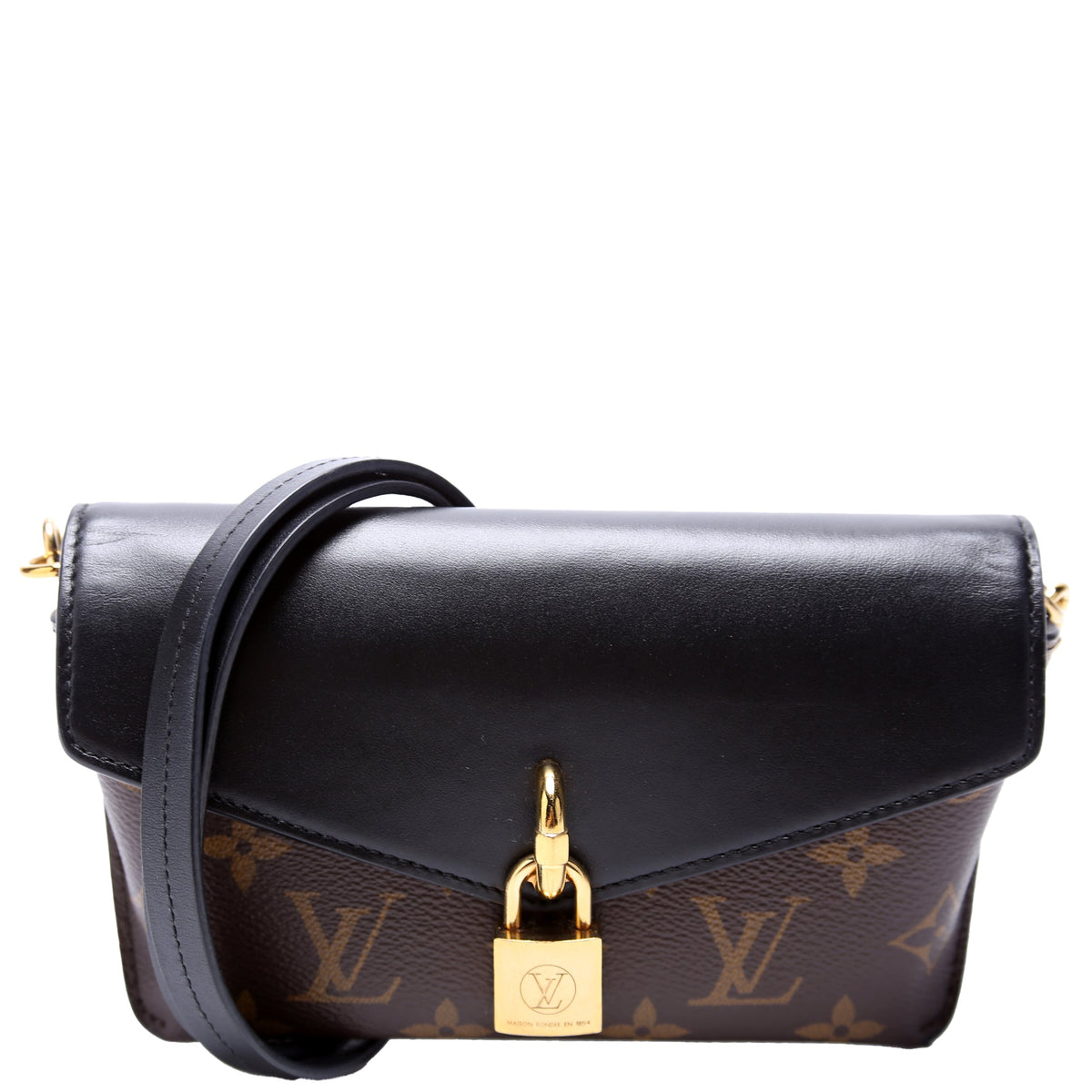 Louis-Vuitton Padlock on Strap Monogram