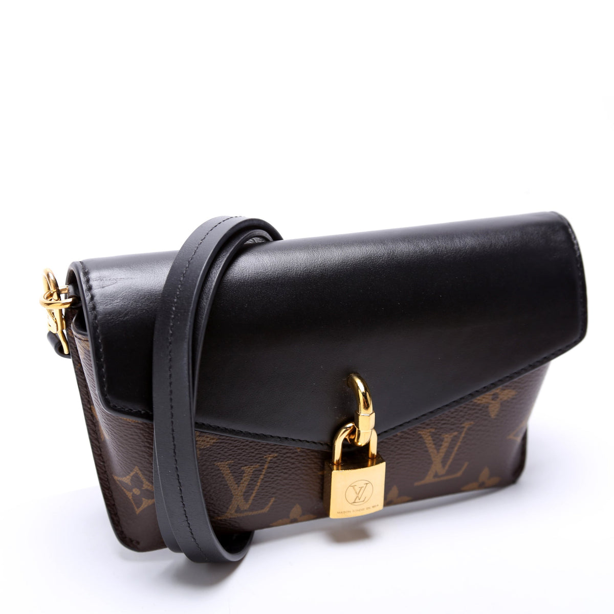 Louis-Vuitton Padlock on Strap Monogram