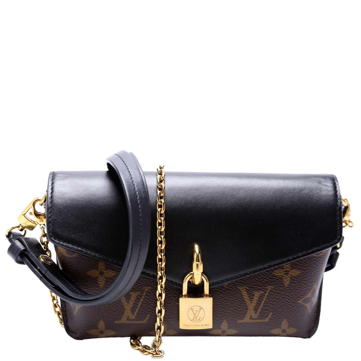 Louis-Vuitton Padlock on Strap Monogram