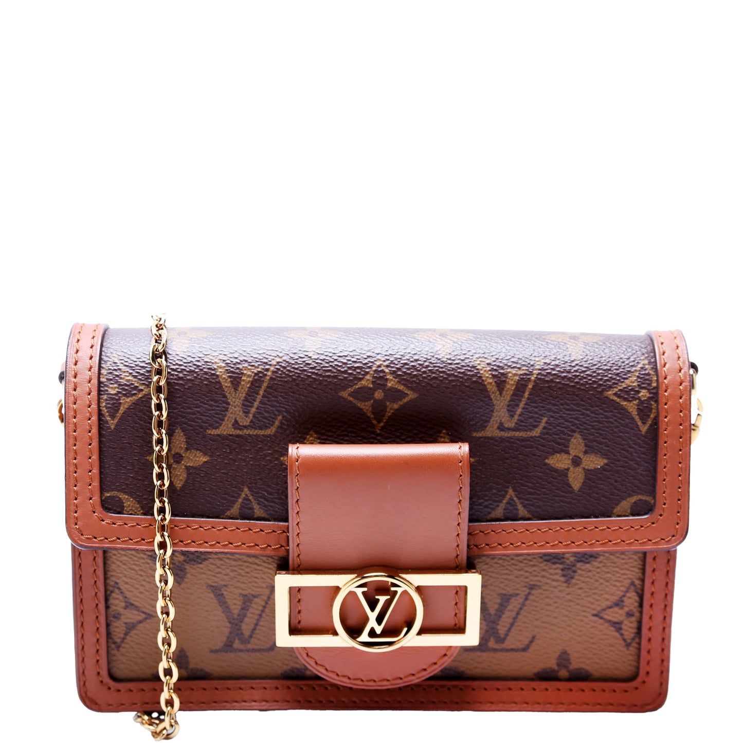 Dauphine Chain Wallet Reverse Monogram