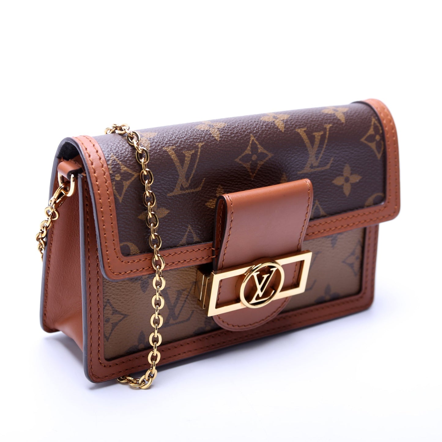 Dauphine Chain Wallet Reverse Monogram