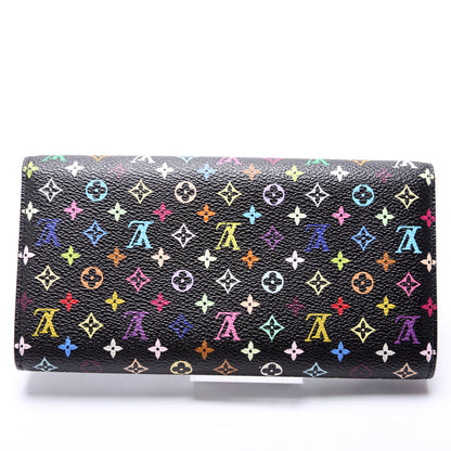 Sarah Wallet Multicolor Black