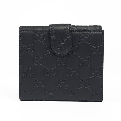 Gucci GG Gold-Plated Shima Bi-Fold Wallet 369676 127378470
