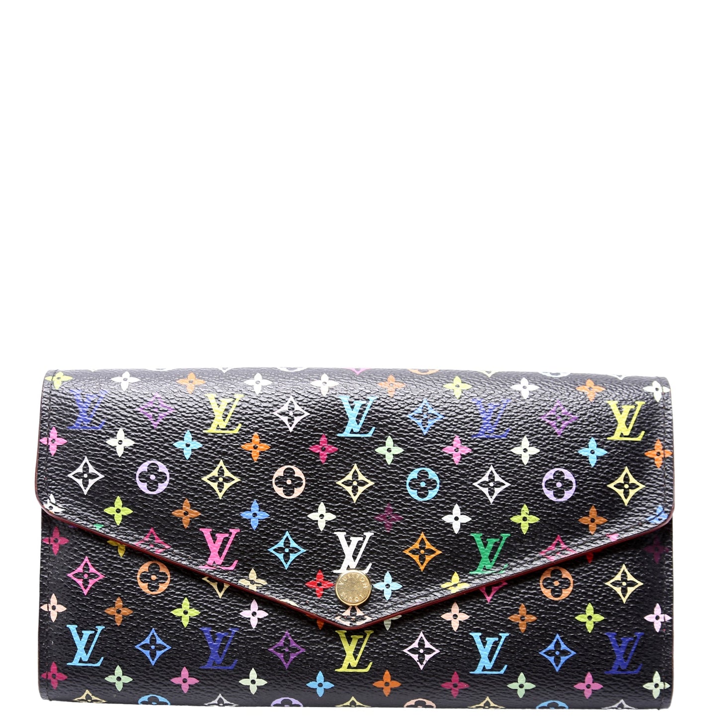 Sarah Wallet NM Multicolor Monogram