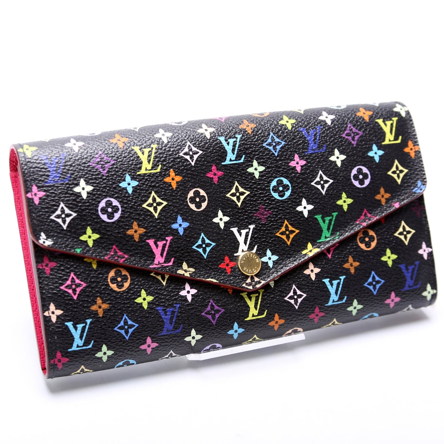 Sarah Wallet NM Multicolor Monogram