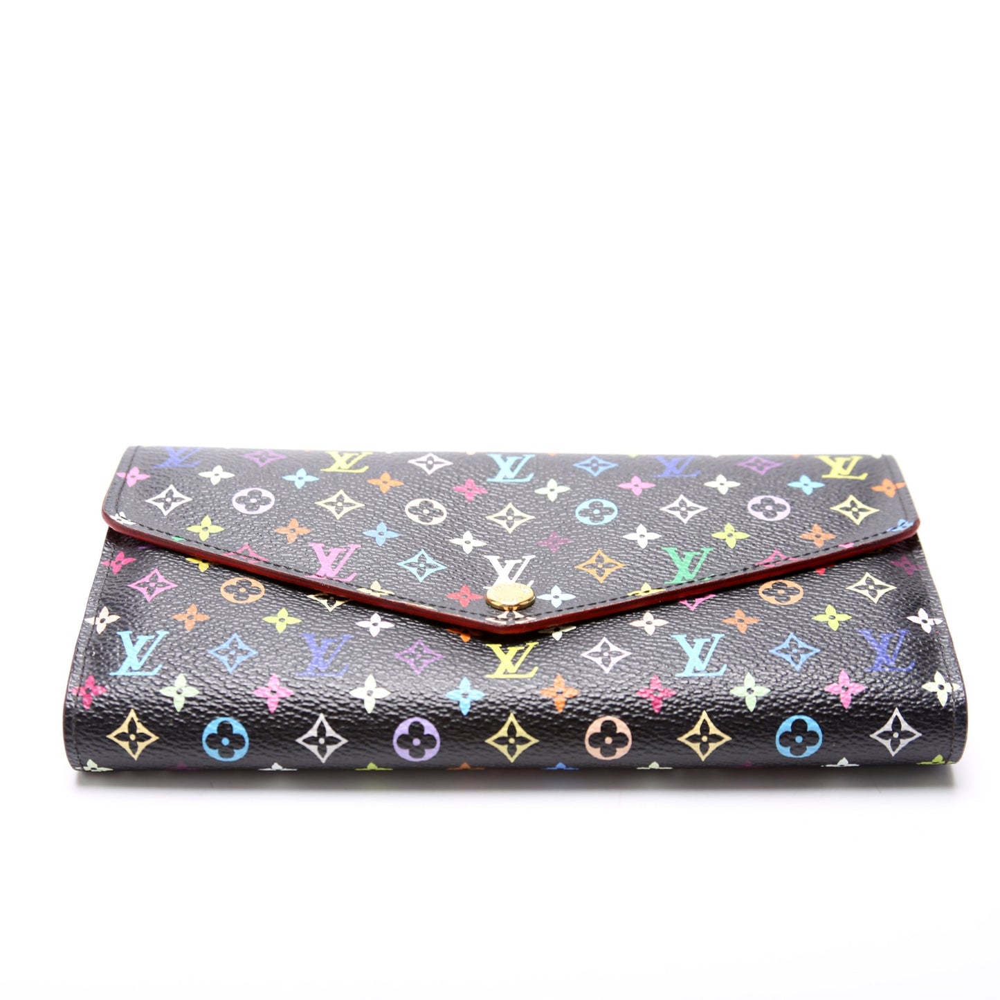 Sarah Wallet NM Multicolor Monogram