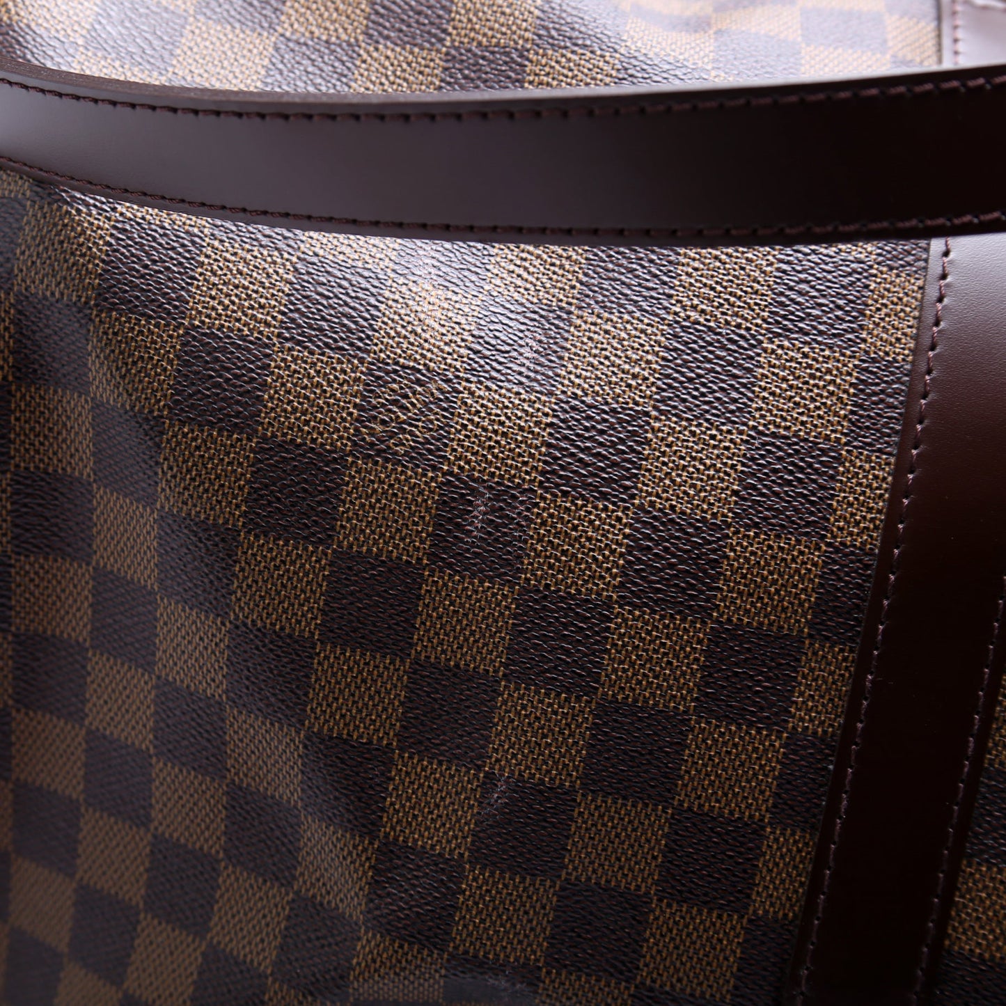 Keepall 55 Damier Ebene Bandouliere