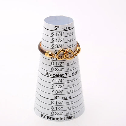 Say Yes Monogram Bracelet Size 17