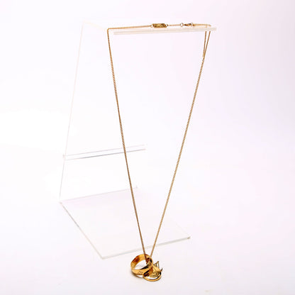 Monogram Necklace M801189 Gold
