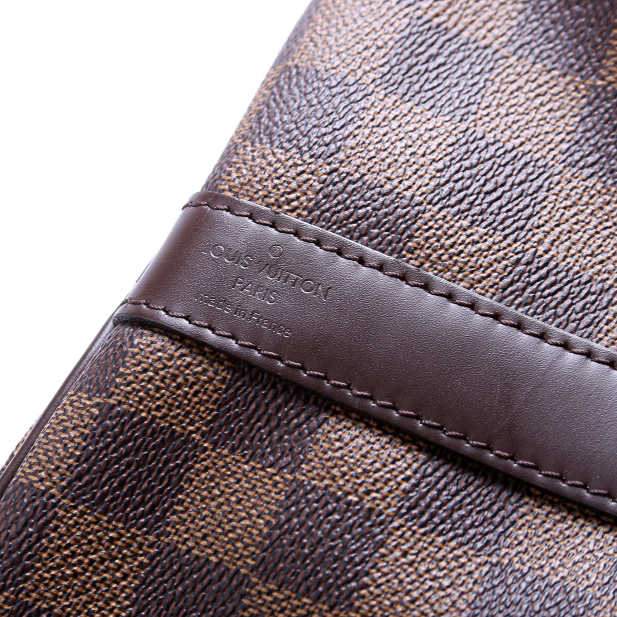 Keepall 55 Damier Ebene with Strap