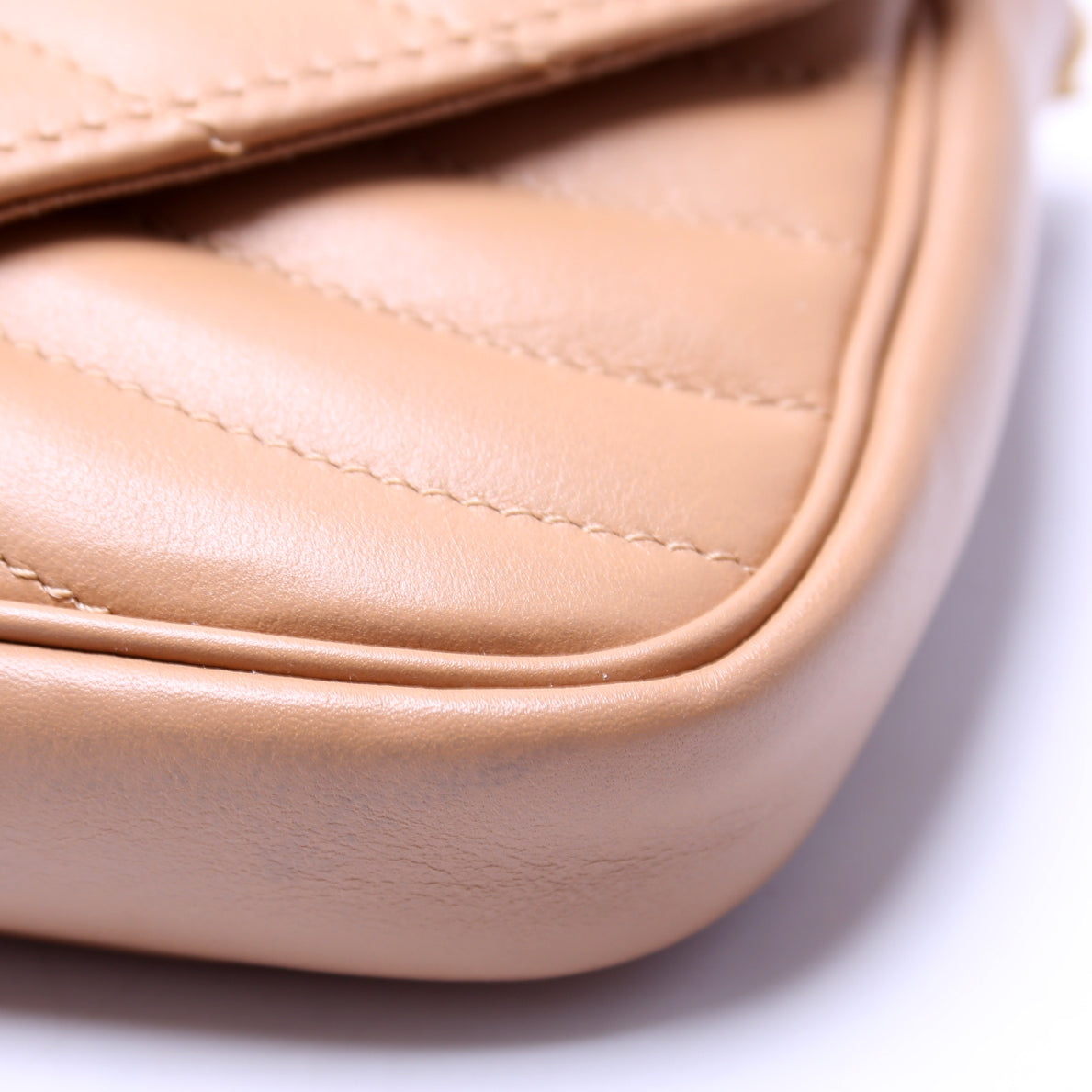 New Wave Chain Pochette Tan