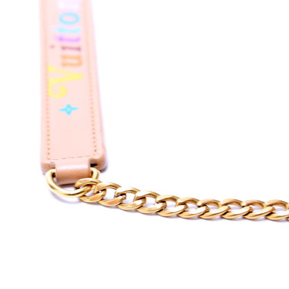 New Wave Chain Pochette Tan