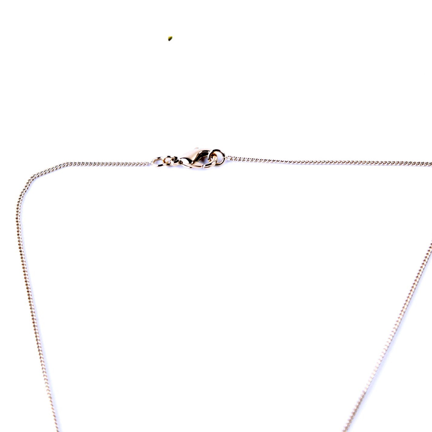 Chanel CC Lipstick Pendant Necklace Gold