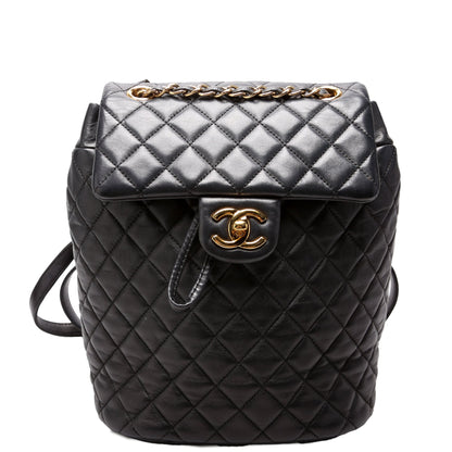 Chanel Urban Spirit Backpack Small Lambskin Black