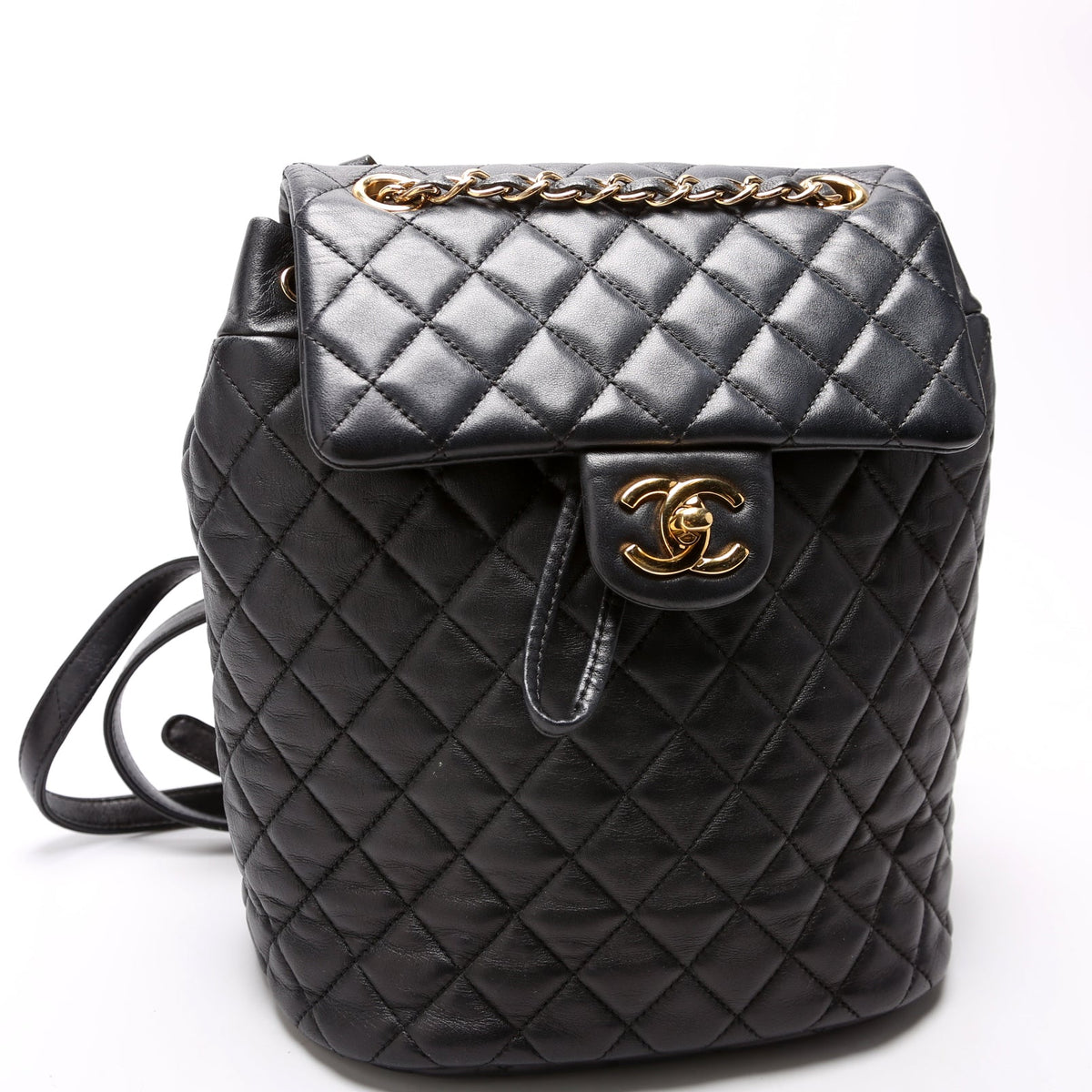 Chanel Urban Spirit Backpack Small Lambskin Black