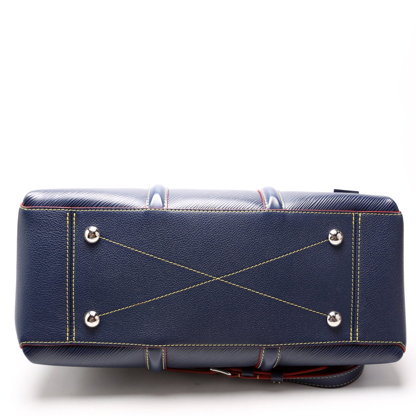 Louis-Vuitton Soufflot MM Epi Navy