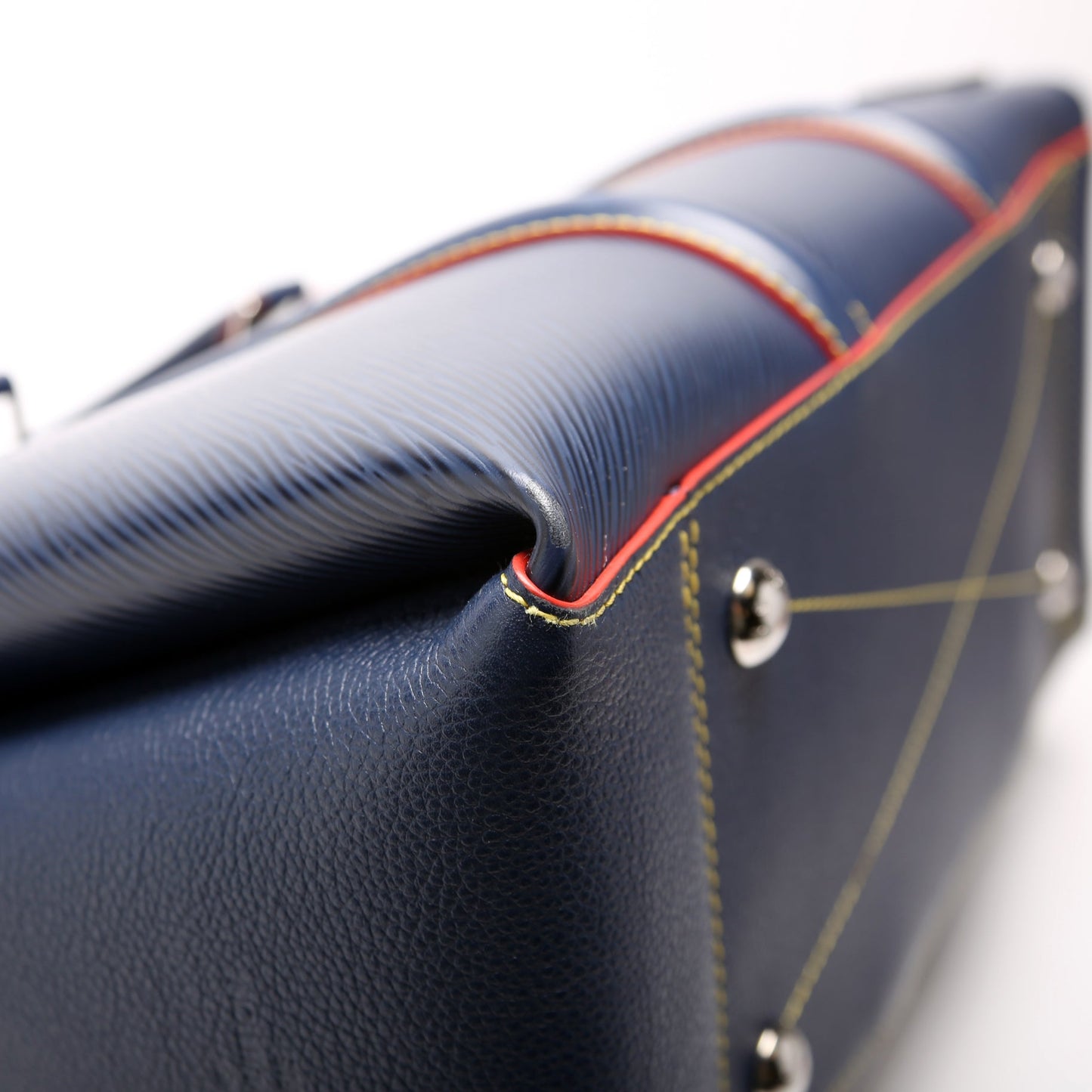 Louis-Vuitton Soufflot MM Epi Navy