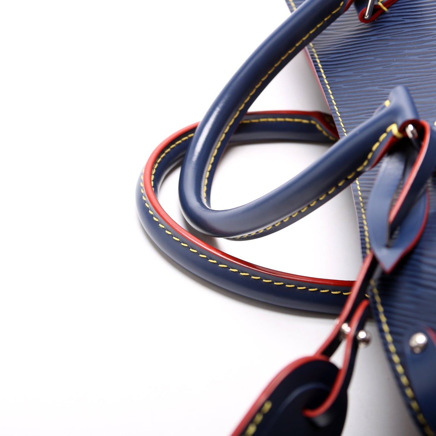 Louis-Vuitton Soufflot MM Epi Navy